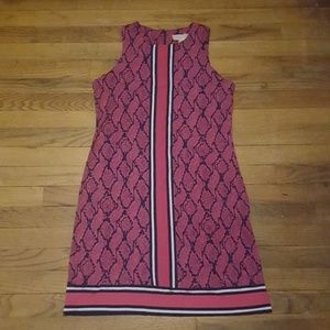 Micheal Kors Pink Snake Print Dress